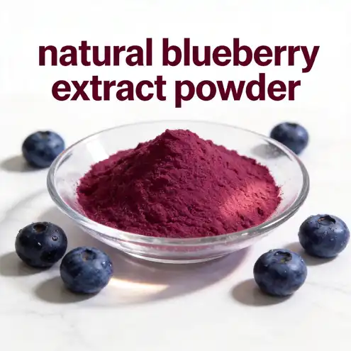 Could Natural Blueberry Extract Powder Support Eye Health Products?